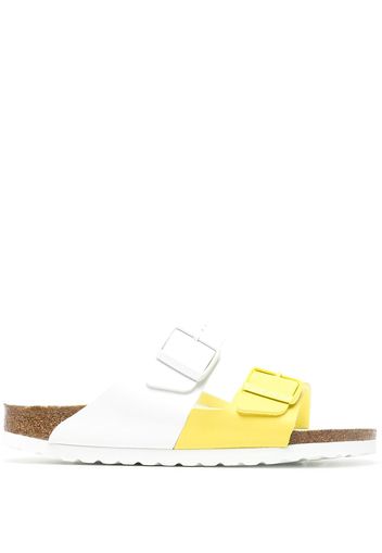 Birkenstock Sandali con fibbia - Bianco