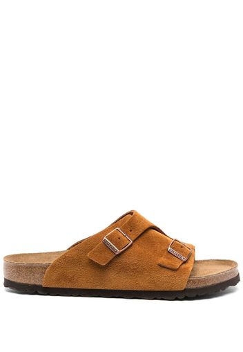 Birkenstock Sandali con fibbia Zürich - Marrone