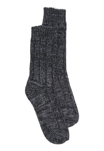 Birkenstock ribbed-knit socks - Nero