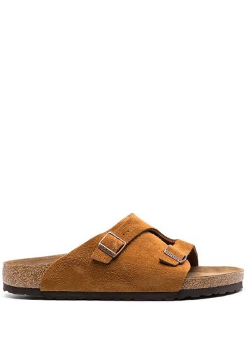 Birkenstock open-toe buckle-fastening sandals - Marrone