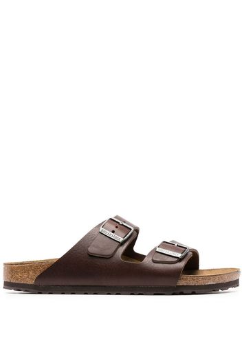 Birkenstock Arizona buckled sandals - Marrone