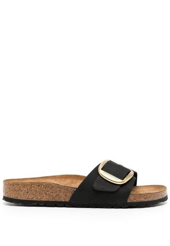 Birkenstock Madrid buckle-detail slide sandals - Marrone