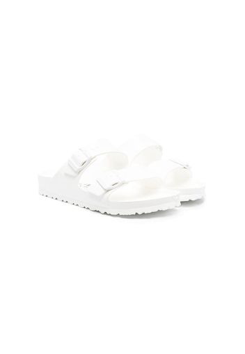 Birkenstock Kids double-buckle open-toe sandals - Bianco