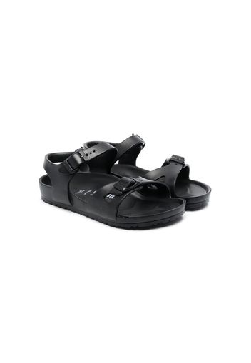 Birkenstock Kids Rio rubber sandals - Nero