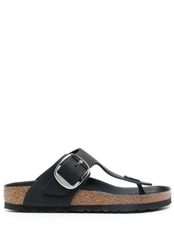 Birkenstock Gizeh Big Buckle 35mm slides - Nero