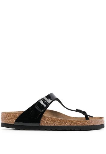 Birkenstock Gizeh single-toe strappy sandals - Nero