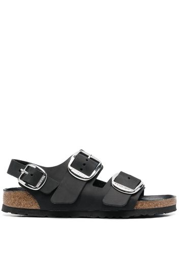 Birkenstock Milano buckled slingback sandals - Nero