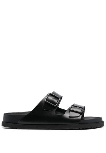 Birkenstock double-buckle slip-on sandals - Nero