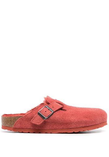 Birkenstock Sienna logo-debossed slides - Rosso