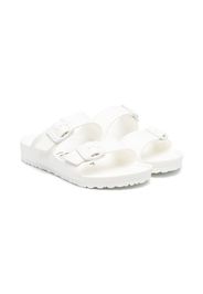 Birkenstock Kids side-buckle flat sandals - Bianco