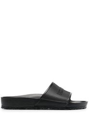 Birkenstock Barbados EVA logo-embossed sliders - Nero