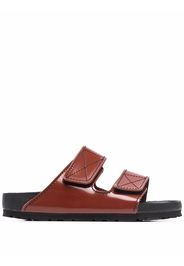 Birkenstock x Proenza Schouler leather sandals - Marrone