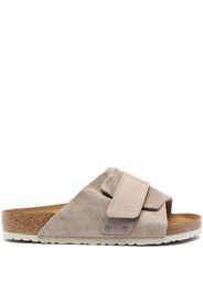 Birkenstock Sandali Kyoto con chiusura a strappo - Toni neutri