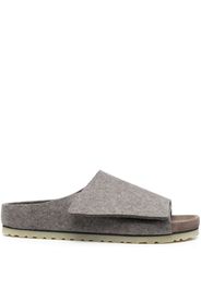 Birkenstock single-strap slides - Grigio