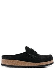 Birkenstock Naples suede loafers - Nero