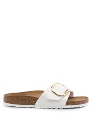 Birkenstock Madrid Big Buckle leather sandals - Bianco