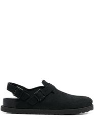 Birkenstock Zermatt suede clogs - Nero