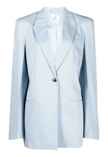 BITE Studios wool single-breasted blazer - Blu