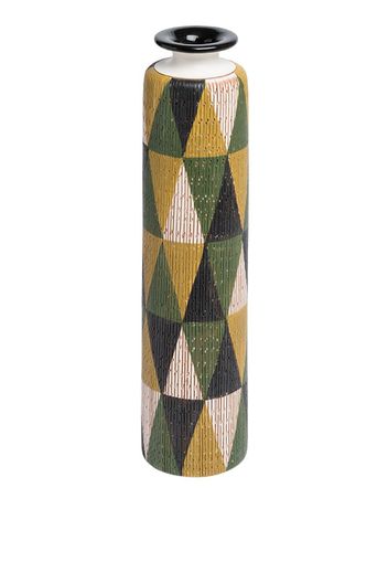 triangle pattern vase