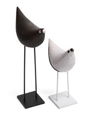 Set Of 2 Birds On Stand