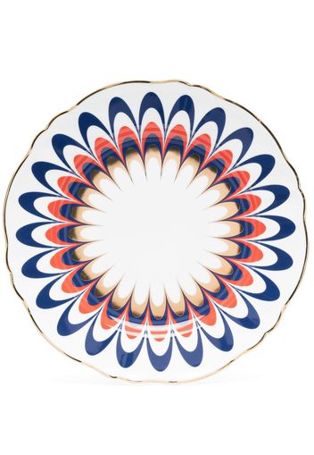 Bitossi Home Flora porcelain plate - Bianco