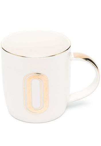 Bitossi Home Letter-O porcelain mug - Bianco