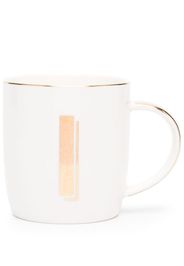 Bitossi Home letter-print mug (8.6cm) - Bianco