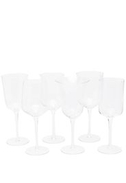 Bitossi Home wine glass set of 6 - Bianco