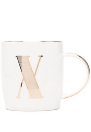 Bitossi Home Letter-X porcelain mug - Bianco