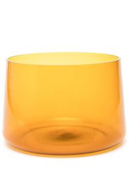 Bitossi Home hand-blown center-piece glass bowl - Marrone