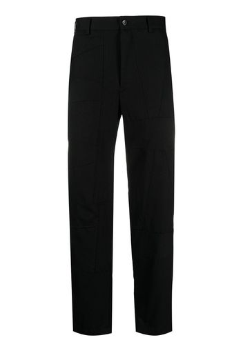 high-waist tailored trousers