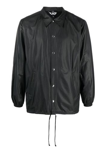 Black Comme Des Garçons shirt jacket - Nero