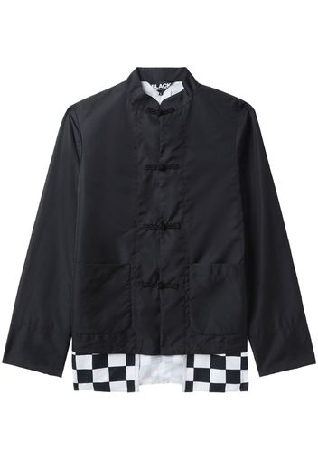 Black Comme Des Garçons Giacca a quadri - Nero