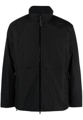 BLAEST zip-up high-neck lightweight jacket - Nero