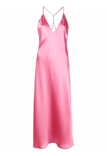 Blanca Vita V-neck stappy dress - Rosa