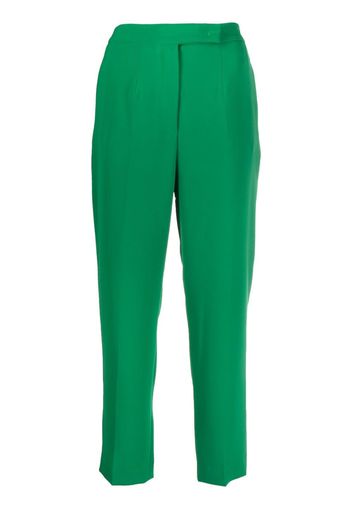 Blanca Vita Pratolina cropped straight-leg trousers - Verde