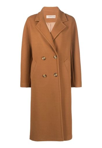 Blanca Vita double-breasted coat - Marrone