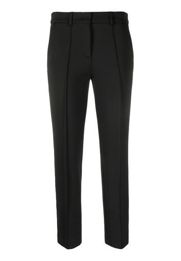 Blanca Vita Pantaloni crop dritti - Nero