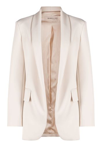 Blanca Vita open-front blazer - Toni neutri