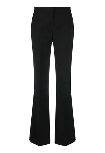 Blanca Vita high-waisted flared trousers - Nero