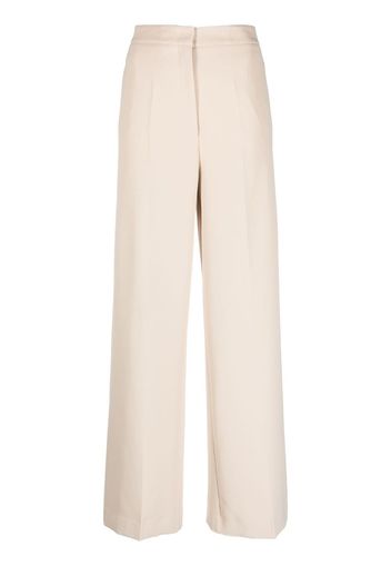 Blanca Vita overlapping-panel palazzo pants - Toni neutri