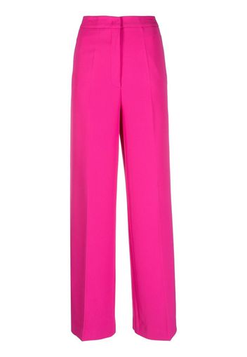 Blanca Vita overlapping-panel palazzo pants - Rosa