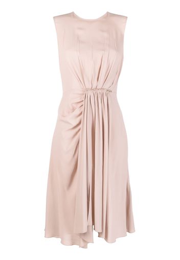 Blanca Vita gathered-detail sleeveless dress - Rosa