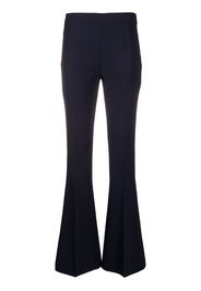 skinny fit flared trousers