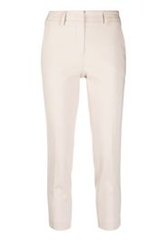 Blanca Vita cropped skinny-fit trousers - Toni neutri