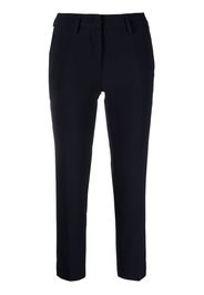 Blanca Vita cropped leg trousers - Blu