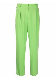 Blanca Vita straight-leg tailored trousers - Verde