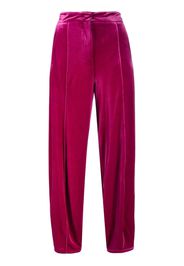 Blanca Vita Poncircus tapered-leg trousers - Rosa