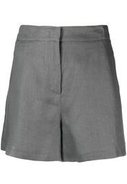 Blanca Vita high-waisted tailored shorts - Grigio