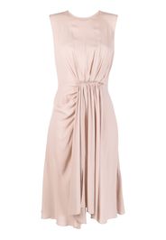 Blanca Vita gathered-detail sleeveless dress - Rosa